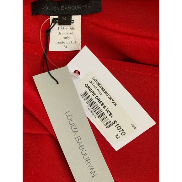 Louiza Babouryan, Design. Red Dress - Picture 5 of 5